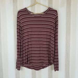 American Eagle Soft and Sexy Long Sleeved Tee Shirt Striped Size‎ Small